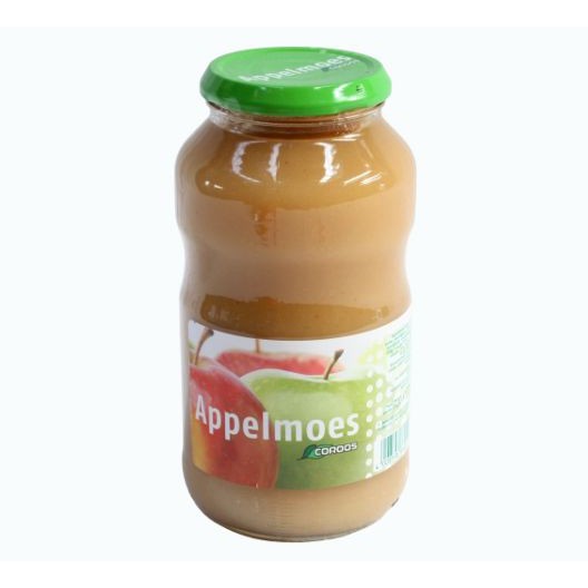 Sốt táo thơm ngon cho em bé và người lớn - Coroos - Appelmoes- Nhập khẩu Hà Lan- 720 gram- HSD: 09/2021