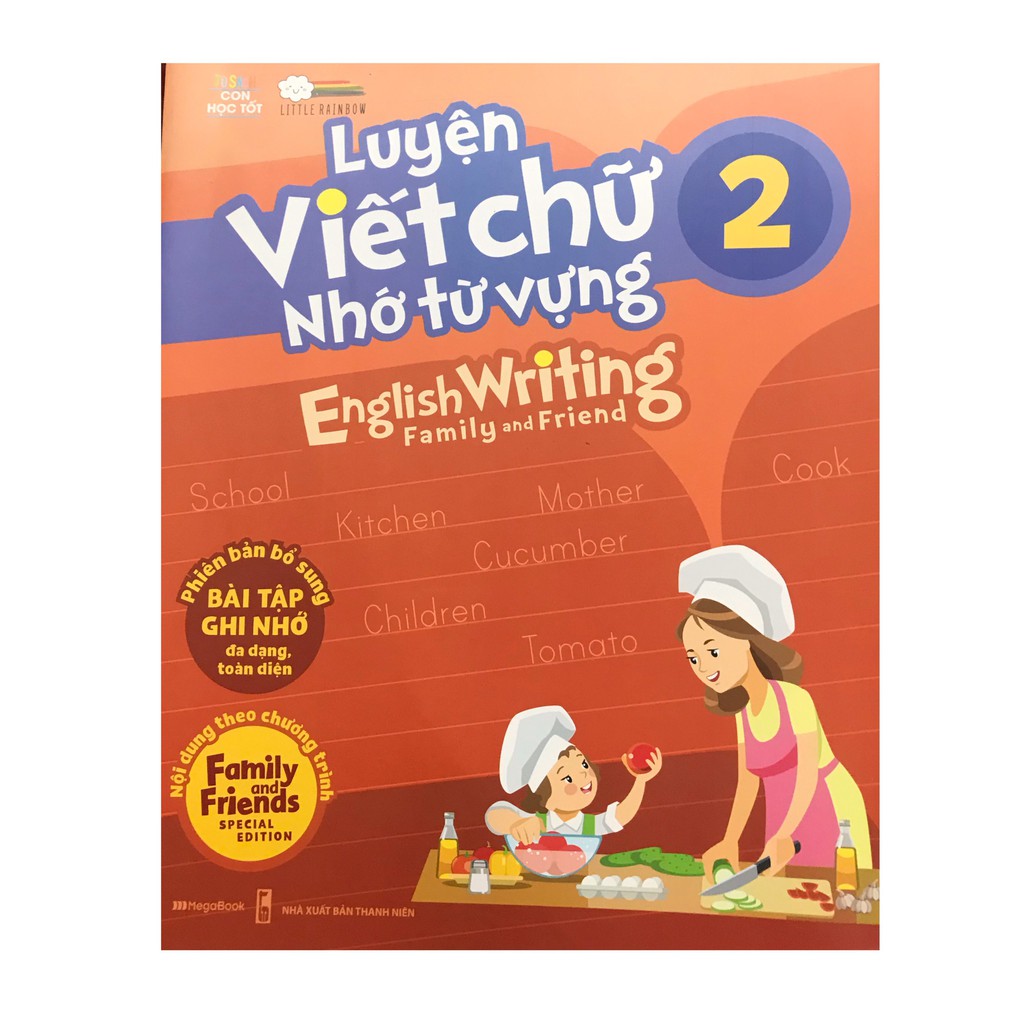 Sách - Luyện viết chữ nhớ từ vựng – English Writing Family & Friend 2