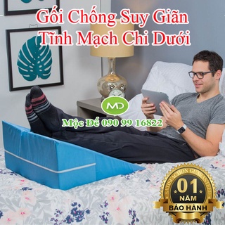 Gối Chống Suy Giãn Tĩnh Mạch Chân HARU 60x60x26cm, Giảm Đau Chân, Vọp Bẻ, Giúp Thư Giãn, Dễ Ngủ - Rất Tốt Cho Sức Khỏe