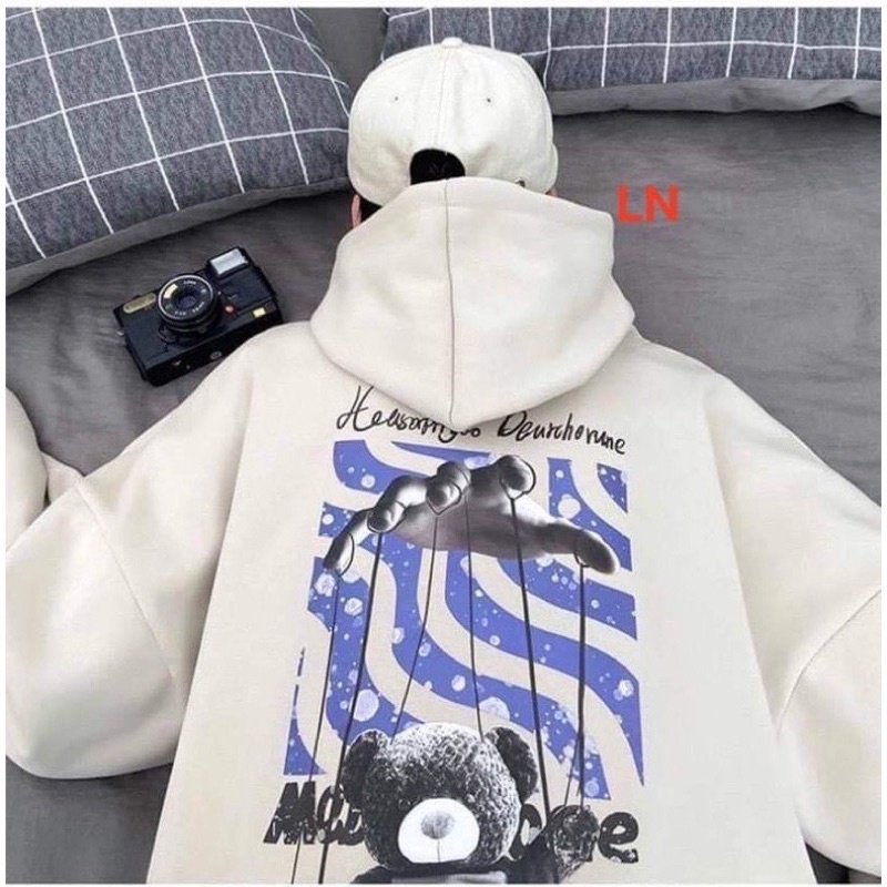 [HOT HOT] áo Hoodie in mặt sau Tam tit shop. Phù hợp  đi chơi dã ngoại (tặng kèm 1 dây cột tóc hoa cúc)