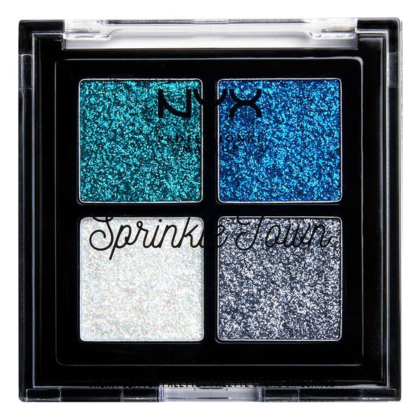 Bảng Phấn Mắt- NYX Sprinkle Town Cream Glitter Palette 1g x 4 Ô