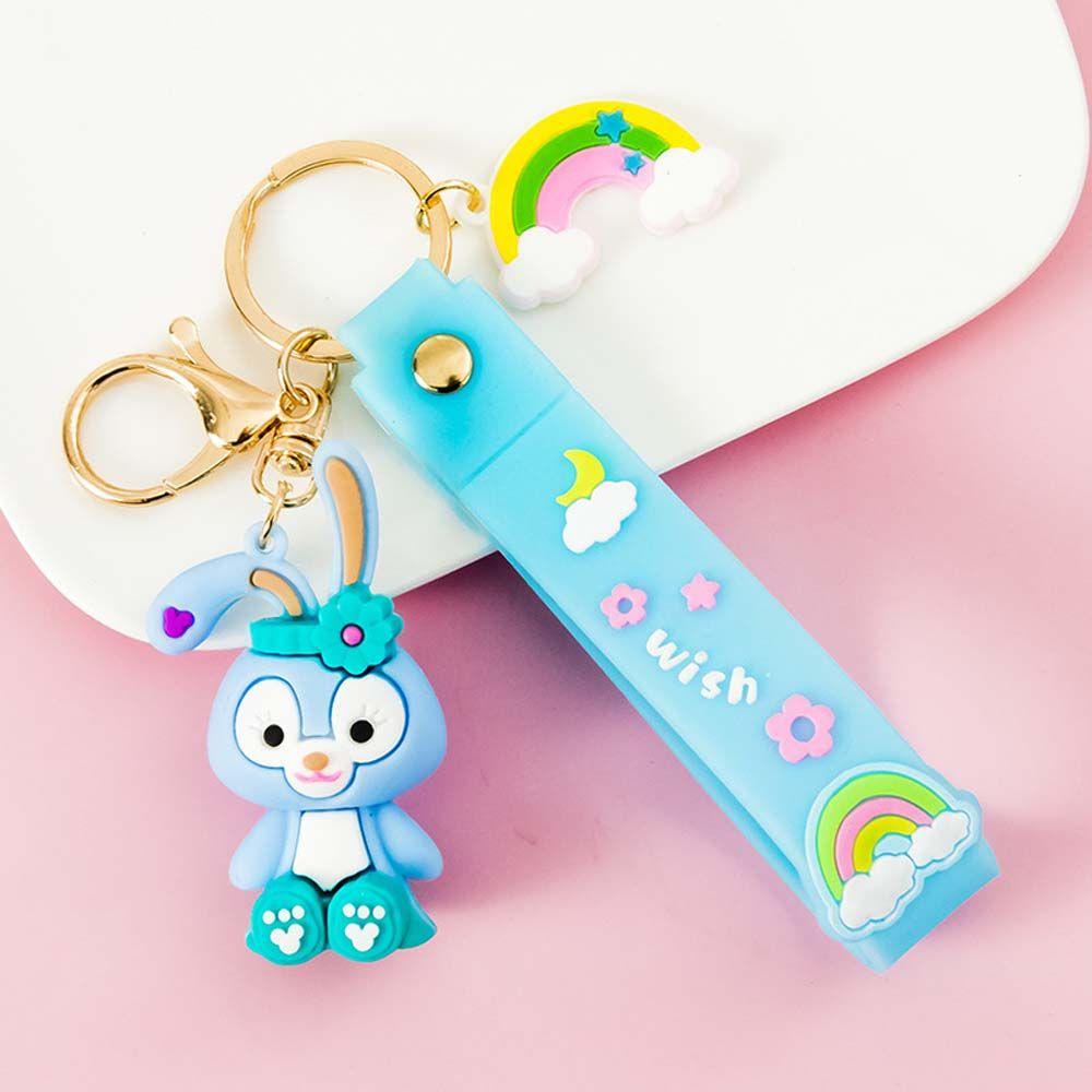 DARNELL Móc Khóa Hình Động Vật Hoạt Hình Đáng Yêu