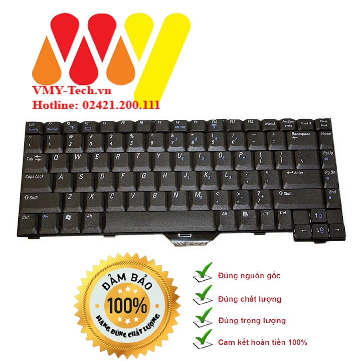 Bàn Phím Laptop Dell Inspiron 1200 2200 2000 2100
