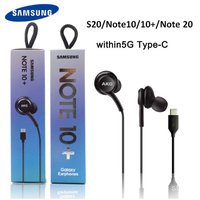 Tai nghe nhét tai AKG có micro cho SAMSUNG EO IG955 SAMSUNG S20 Galaxy note10/note20