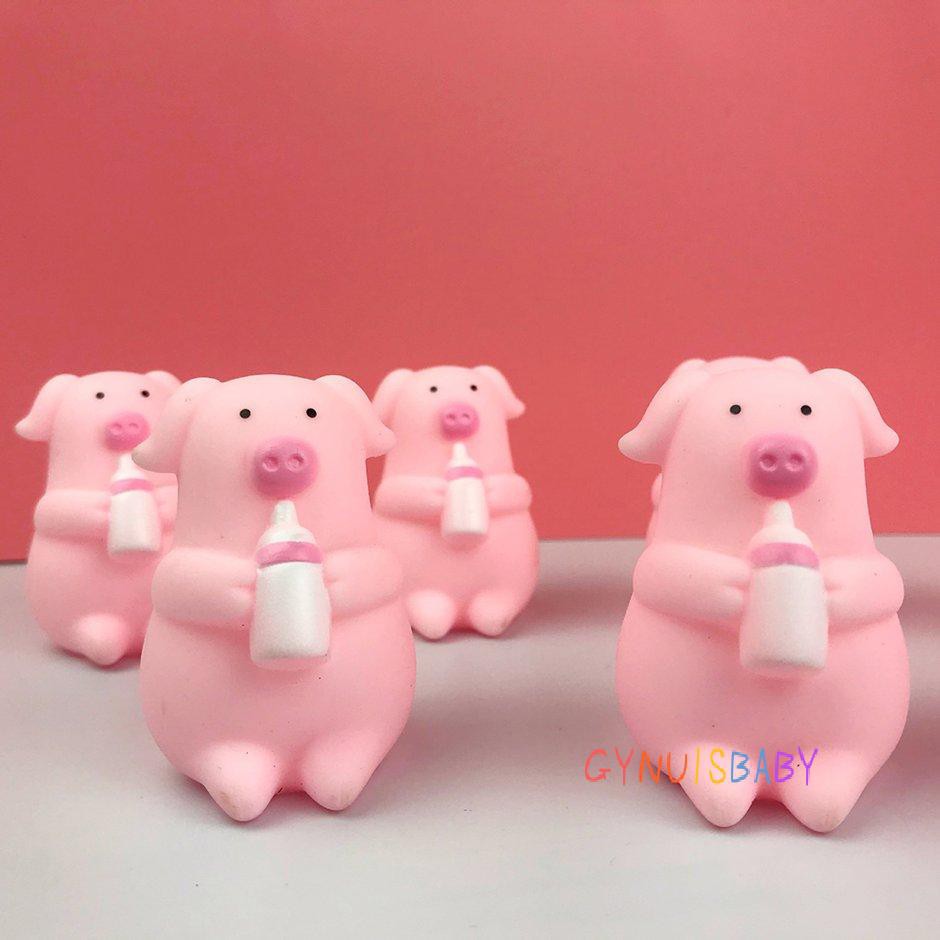 Đồ Chơi Bóp Giảm Stress Hình Chú Heo Hồng Đáng Yêu