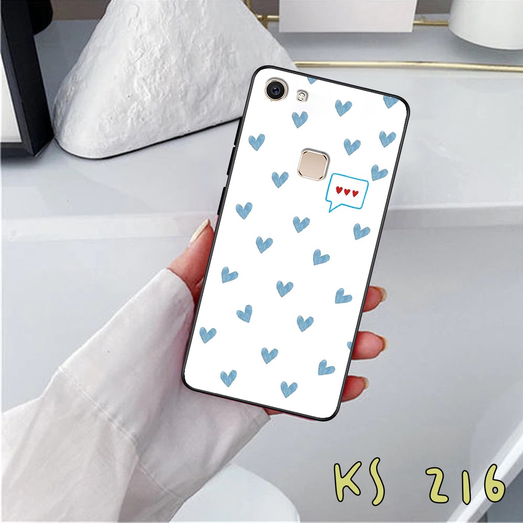 Ốp lưng Vivo Y71 - Vivo Y81 - Vivo Y83 - Ốp in hình Trái tim  siêu dễ thương