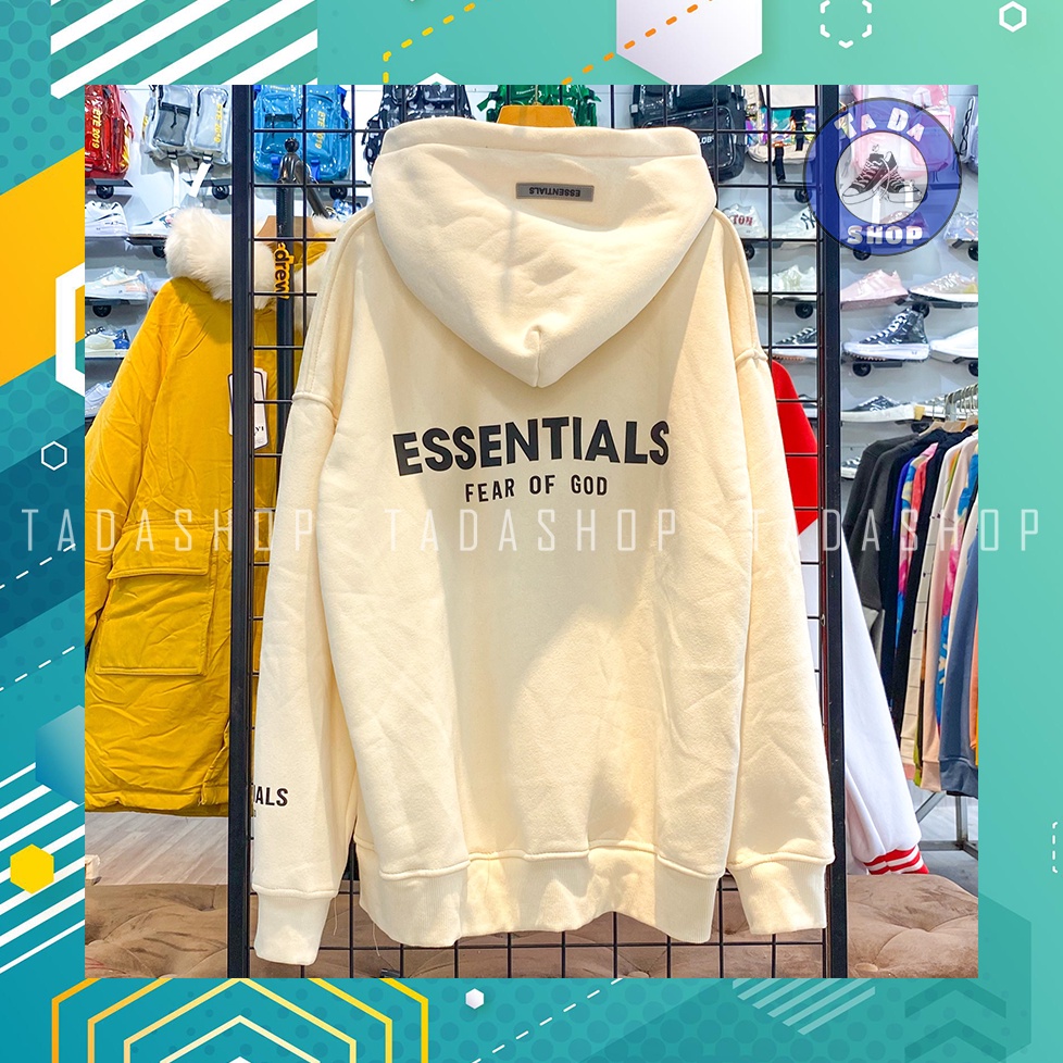 Áo HOODIE oversize Nam Nữ ESSENTIAL ss21 [ảnh thật]