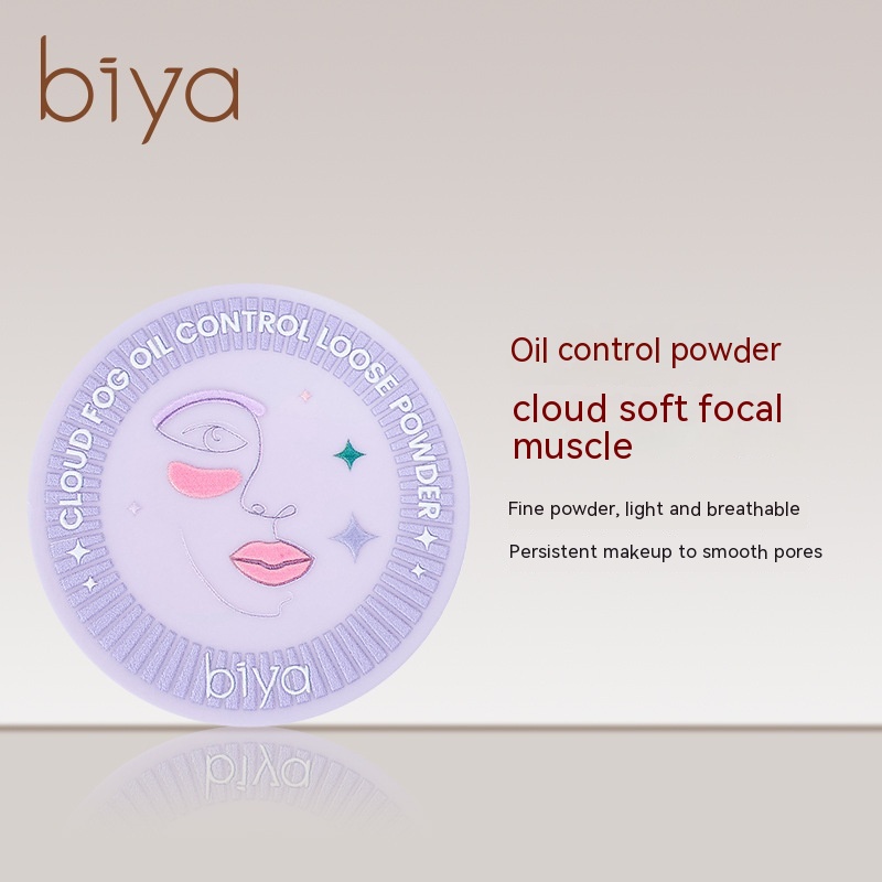 Phấn Phủ Dạng Bột Mềm Mịn Lâu Trôi Che Khuyết Điểm Tự Nhiên BIYA