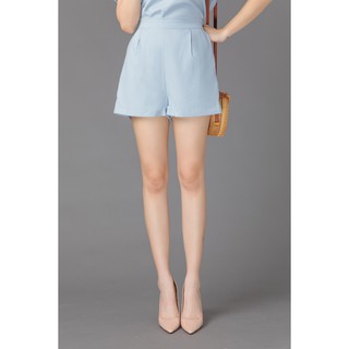 20 Again - Quần short vải chun cạp sau