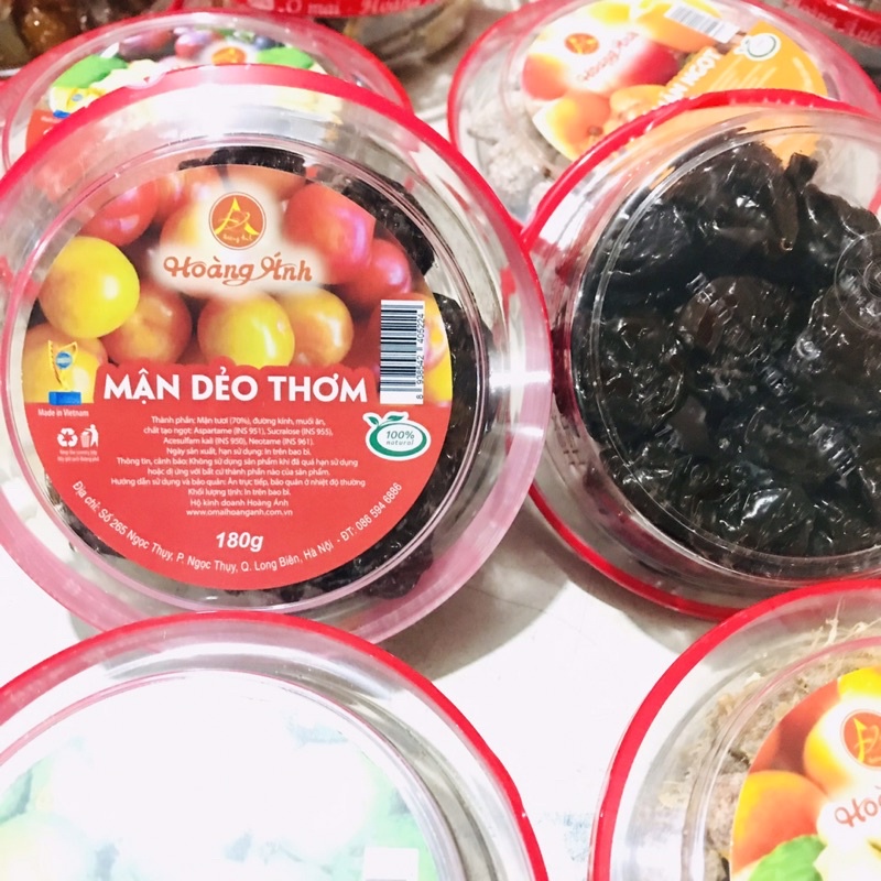 Ô Mai Hoàng Ánh 180g -đặc sản Hà Nội Phố