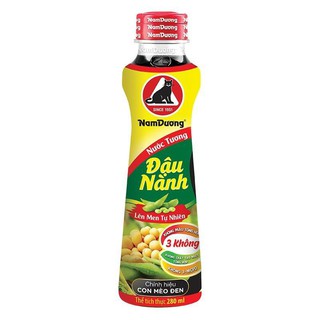 Hai chai nước tương đậu nành lên men Nam Dương 500ml