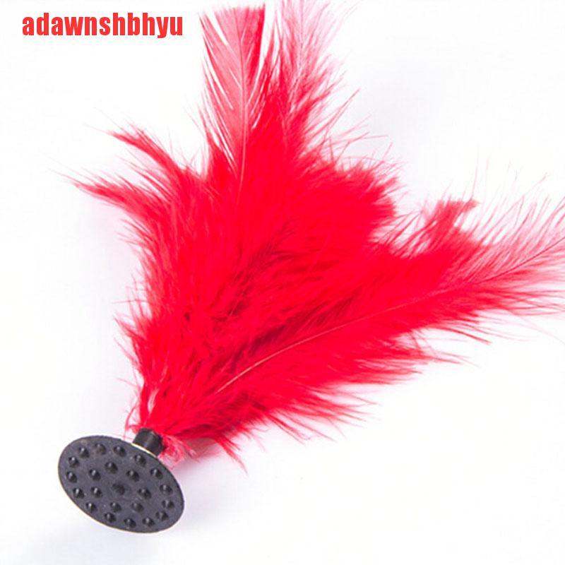 [adawnshbhyu]Feather Chinese Jianzi Foot Sports Game Kicking Shuttlecock