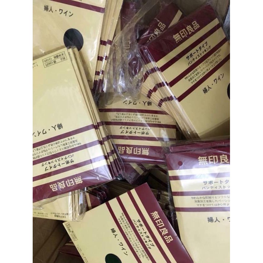 Combo 10 quần tất nhật muji / quần tất nhật - chỉ còn da