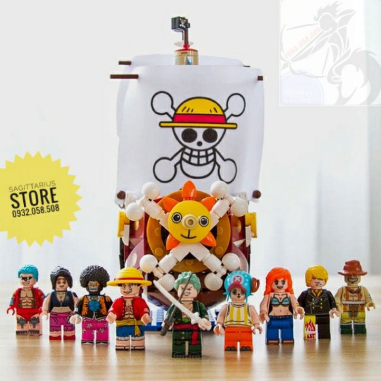 Lego 6299 Lắp Ráp Tàu Hải Tặc Thousand Sunny - One Piece