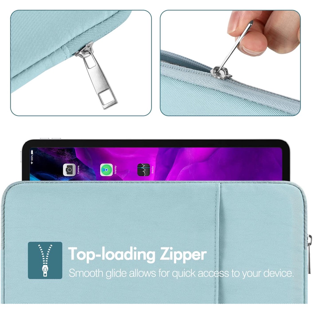 Túi Đựng Máy Tính Bảng Cho iPad Air 5 10.9 &quot;2022 iPad Pro 11 2021-2018 / iPad 9 / 8 / 7th Gen 10.2 / iPad Air 4 10.9 / iPad Air 3 10.5 / Tab S8 / S7