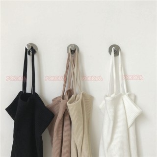[Hot 2021] Áo 2 Hai Dây Đẹp Len Tăm Bản Nhỏ Dáng Croptop Mặc Vest Siêu Dễ Thương Hot Năm 2021 - QA23 | BigBuy360 - bigbuy360.vn