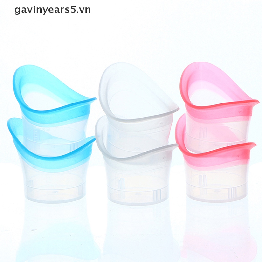 [Hàng mới về] 2 cốc Silicone mềm rửa mắt có thể tái sử dụng tiện lợi