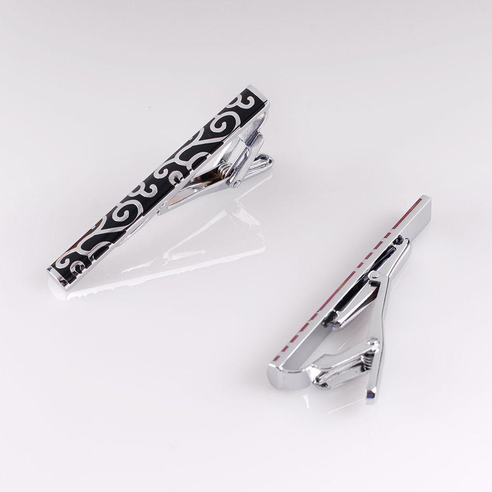 RALPH Kẹp Cà Vạt Họa Tiết Sọc Caro Bằng Đồng Sáng Tạo Cho Nam