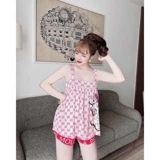 bộ 2 dây đùi hoạ tiết lụa tơ tằm