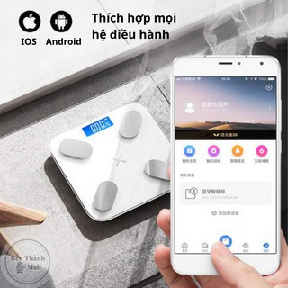 [UY TÍN] Cân Điện Tử Kết Nối Bluetooth Đo Chỉ Số Sức Khỏe Kiểm Soát Ăn Uống, Hoạt Động Thể Thao [ĐO CHUẨN CHỈ SỐ CƠ THỂ]