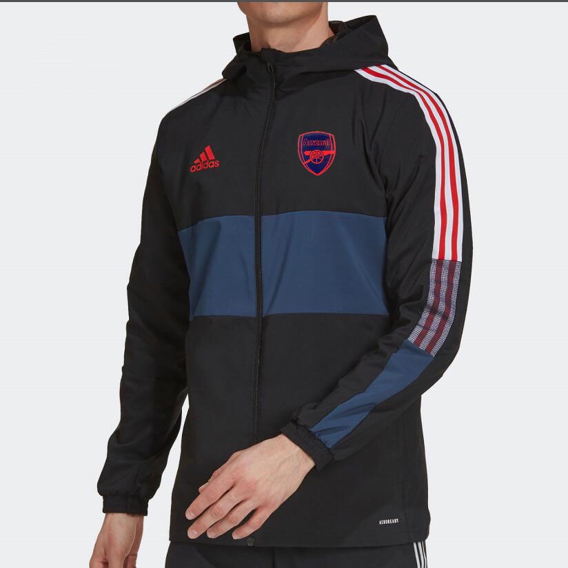 Áo Khoác Có Mũ Trùm Chất Lượng Theo Phong Cách Arsenal 2022 23