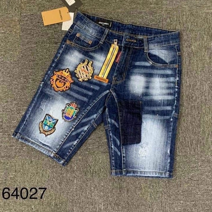 Quấn short jean nam mẫu mới đẹp hottrend 2022, chất co giãn dễ mặc, phong cách giới trẻ, giá siêu rẻ KAYSTORE