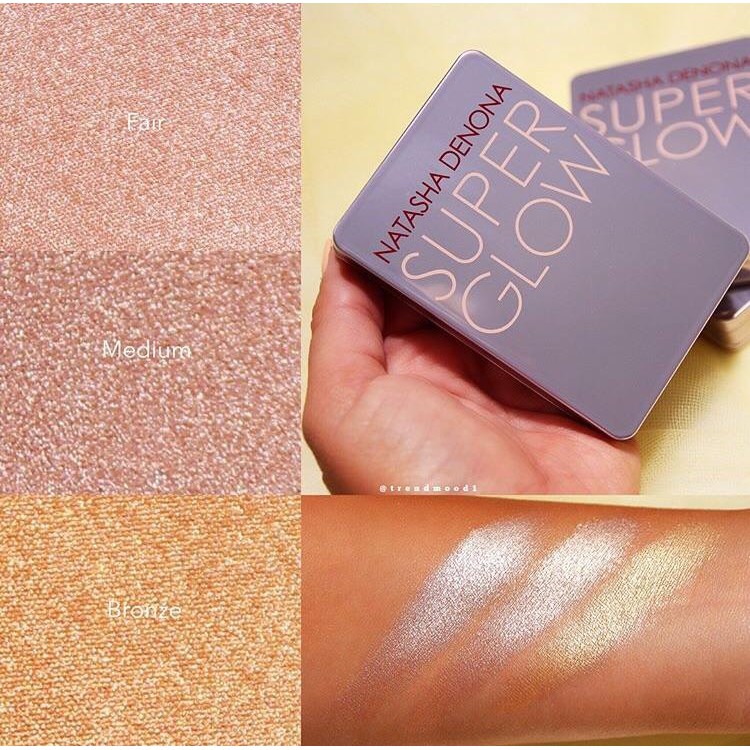 Natasha Denona - Phấn Bắt Sáng Natasha Denona Super Glow Extreme Shine Crystal Highlighting Powder 10g