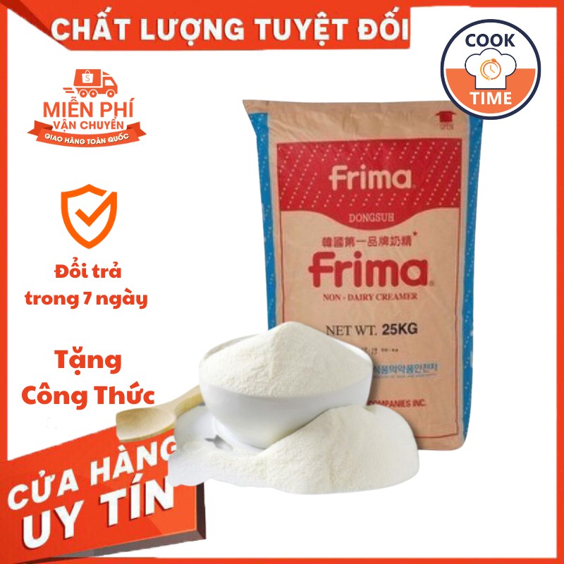 BỘT KEM SỮA FRIMA Hàn Quốc, 200Gram chuyên sử dụng trong pha chế đồ uống hay làm bánh - COOKTIME.VN