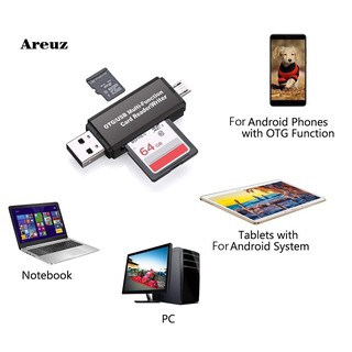 Đầu Đọc Thẻ Nhớ Usb 3.0 Micro-Usb Sd Micro-Sd Tốc Độ Cao Max 2 Trong 1