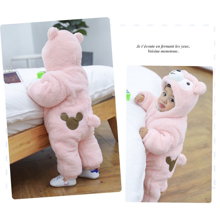 - Body Gấu Lông Cho Bé Cực Yêu 6-12kg -Shubikids