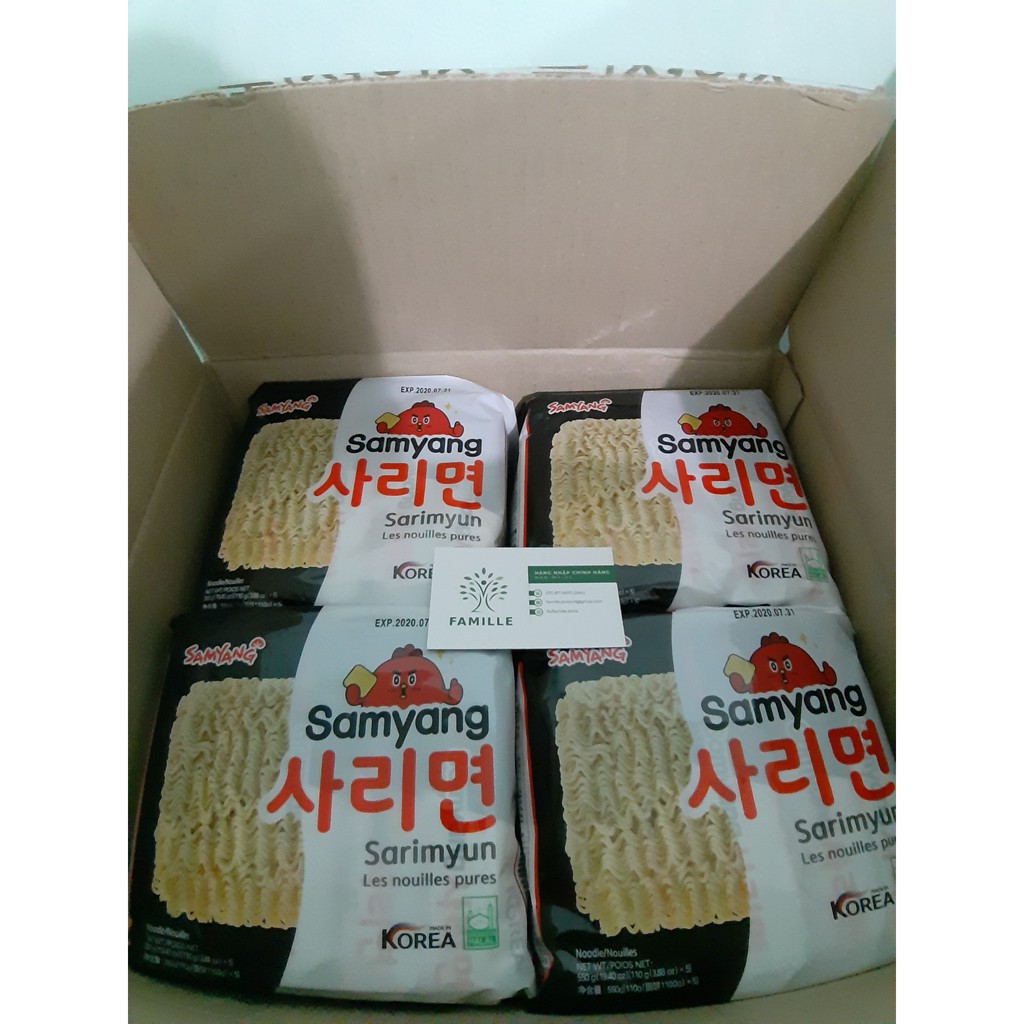 Lốc 5 Gói Mì Không Gia Vị Samyang - Hàn Quốc | BigBuy360 - bigbuy360.vn