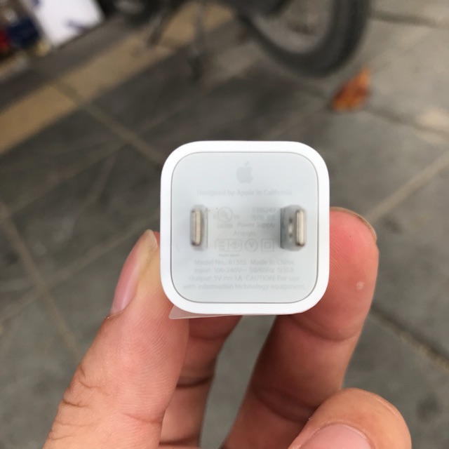 Củ Sạc Vuông IPHONE Zin Bóc Máy XsMax - Chính Hãng