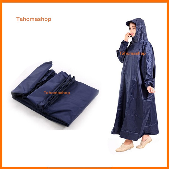 Áo Mưa Vải Dù Cao Cấp Vân Da Cá Chống Thấm, Loại Bis, Áo mưa dùng cho nam và nữ