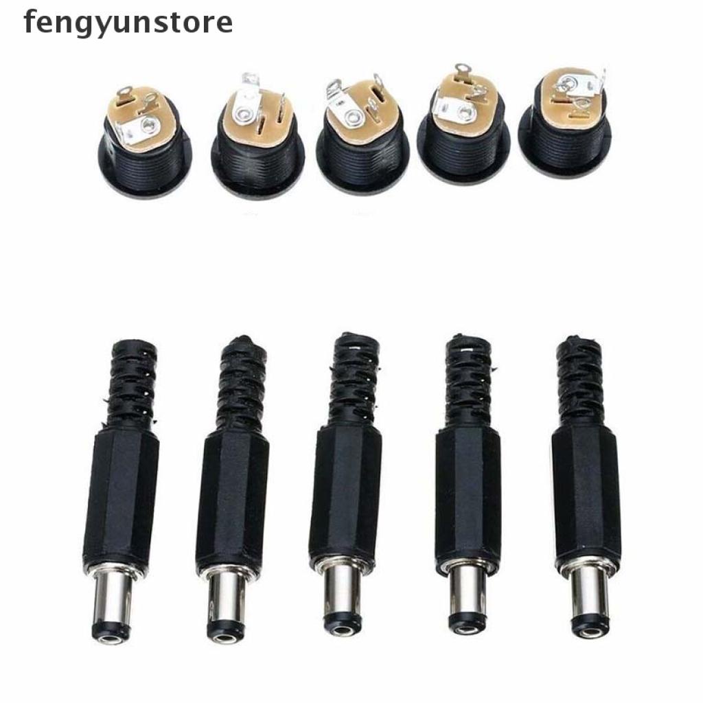 Set 1 Set 10 Cặp Đầu Nối 12v 3a Male + Female Jack Cắm Dc | BigBuy360 - bigbuy360.vn