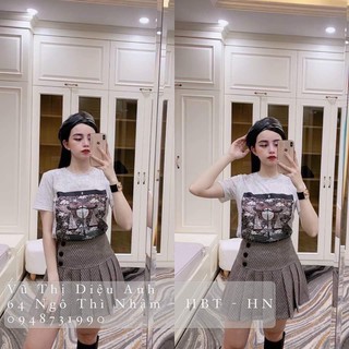 Áo phông in 3D hot trend QCCC