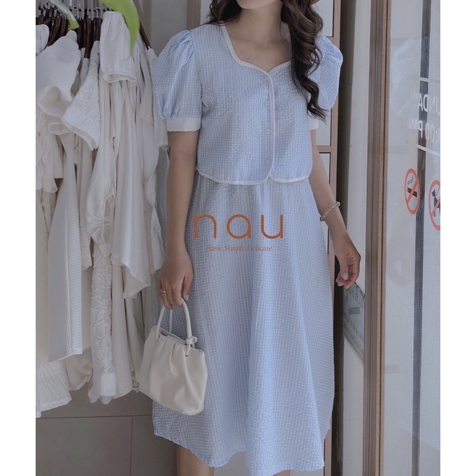 Set caro xanh đũi xốp
