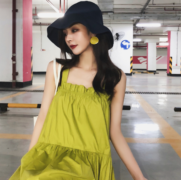 Đầm Yếm Form Rộng Thời Trang Hè Xinh Xắn Cho Nữ | BigBuy360 - bigbuy360.vn