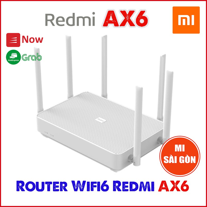 [Mã SKAMA07 giảm 8% đơn 250k]ROUTER Redmi AX6 (Năm 2020) WIFI 6 HỖ TRỢ MESH -248 THIẾT BỊ .