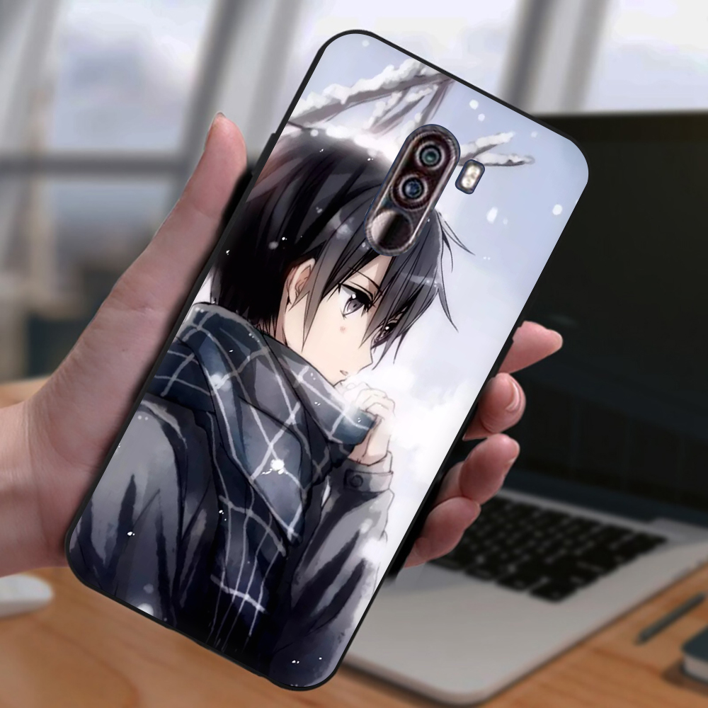 Ốp Điện Thoại Tpu Mềm Chống Rơi Họa Tiết Sword Art Online Sao Cho Xiaomi F1 Max 3 9 Se 9t Pro 9t Note 10