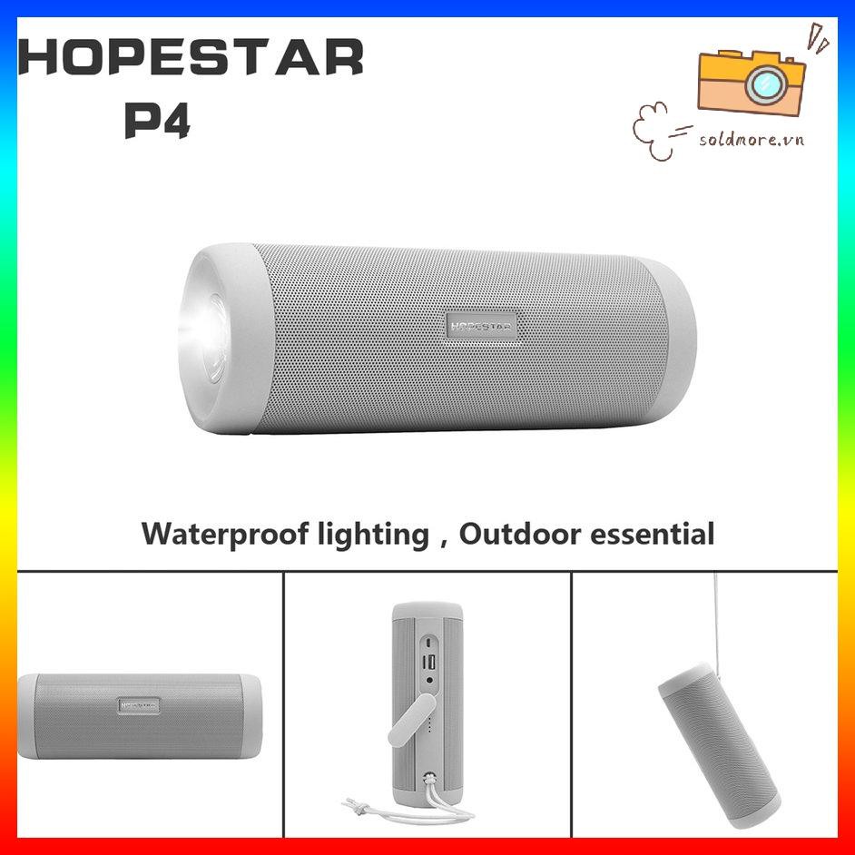 Loa Bluetooth Kiêm Đài Fm Không Dây Hopestar P4 Cho Xe Đạp