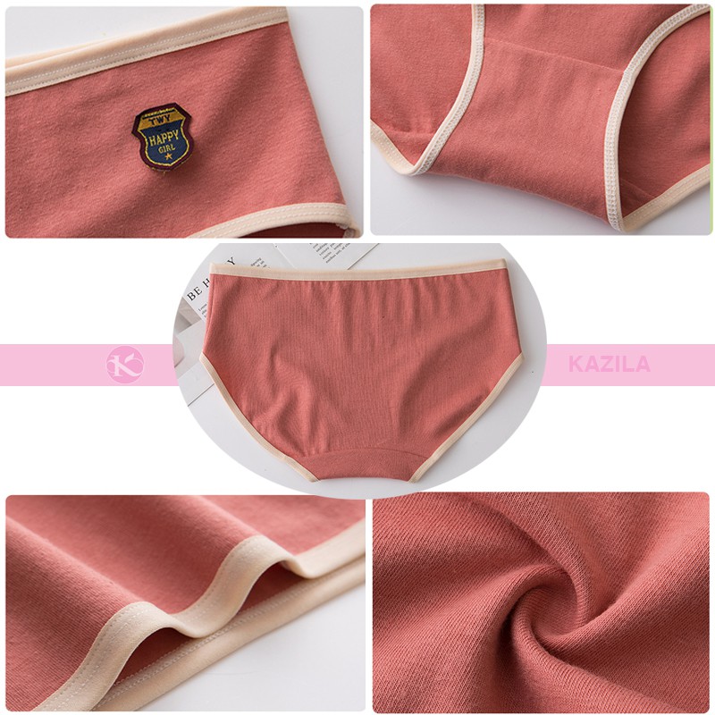 Quần lót nữ cotton cao cấp TWY xuất Nhật, quần chip nữ kháng khuẩn Kazila QLH3 | BigBuy360 - bigbuy360.vn