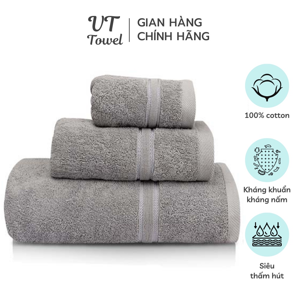 Khăn Gội Đầu Lau Đầu Tóc Khăn Mặt Tắm Cao Cấp 100% Cotton Siều Mềm Siêu Thấm Hút KG0201