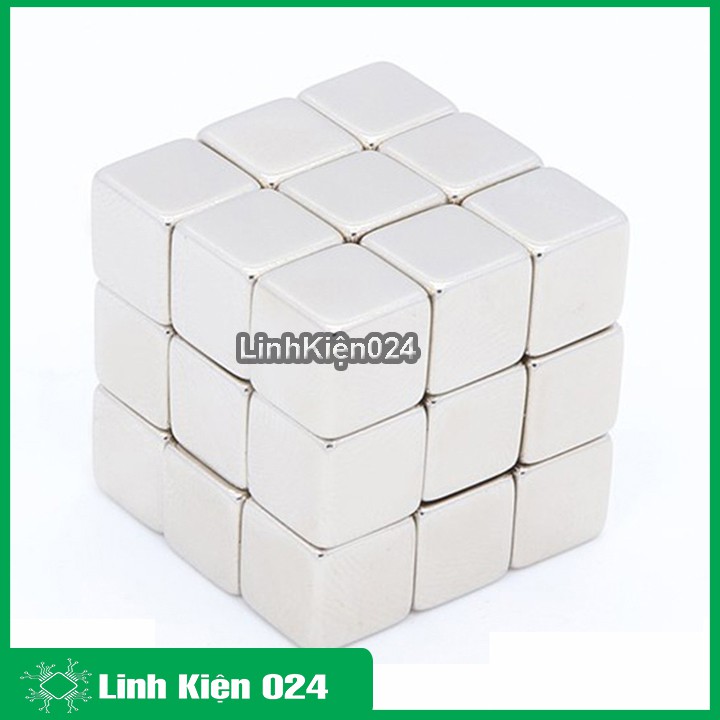 Nam Châm Đất Hiếm Vuông Nhiều Kích Thước - 1 Viên