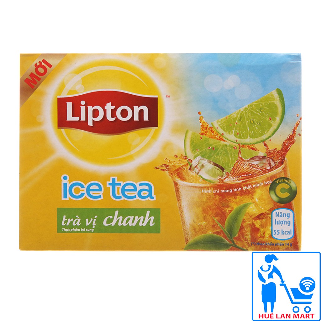 [CHÍNH HÃNG] Trà chanh Lipton Ice Tea Hộp 224g (14g x 16 gói) | BigBuy360 - bigbuy360.vn