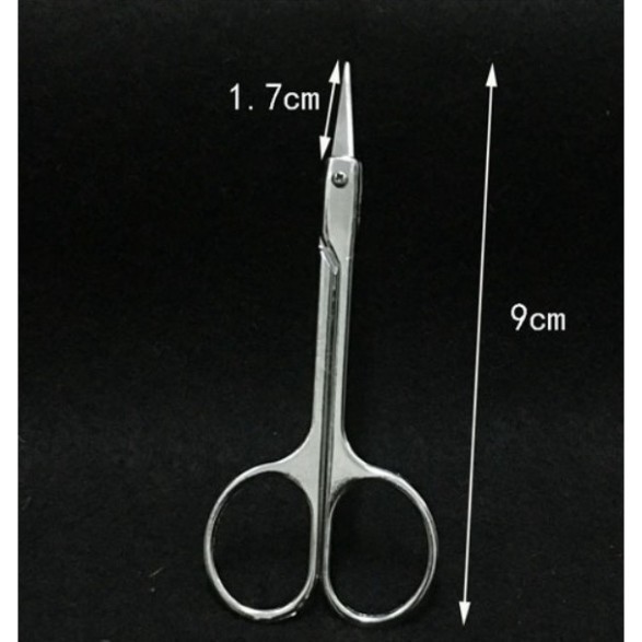 Kéo Tỉa Lông Mi, Lông Mày Nhỏ Gọn, Tiện Lợi, Sắc Bén, Làm Bằng Inox Không Rỉ Giúp Khuôn Mặt Trở Nên Sắc Nét | BigBuy360 - bigbuy360.vn