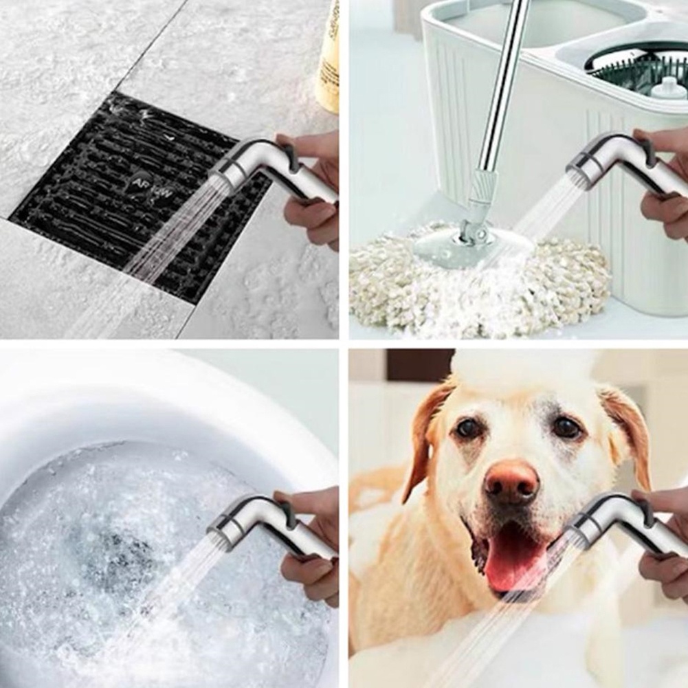 1 Vòi Xịt Nước Vệ Sinh Cầm Tay Có Thể Điều Chỉnh Cho Người Già
