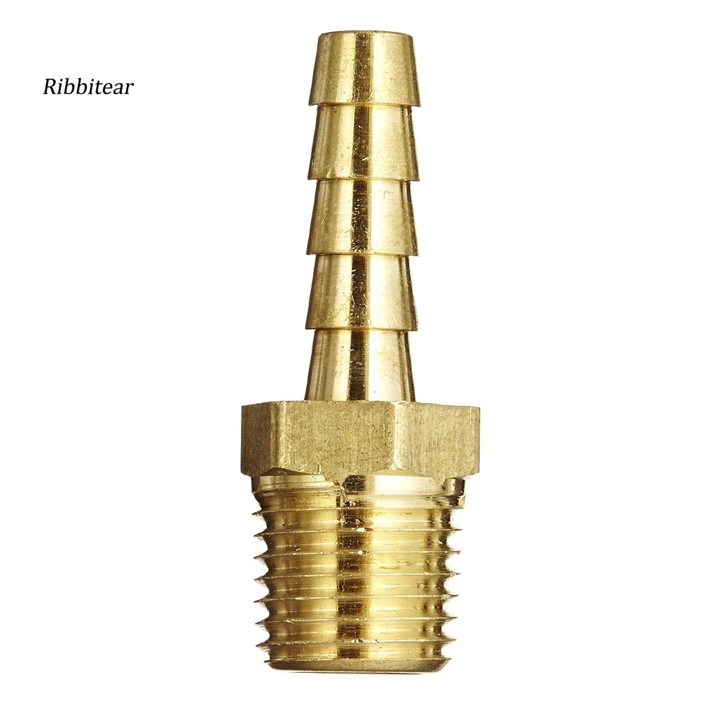 Đầu Nối Ống Nước 1 / 4 inch Barb Sang 1 / 4 inch NPT Bằng Đồng Thau Chuyên Dụng