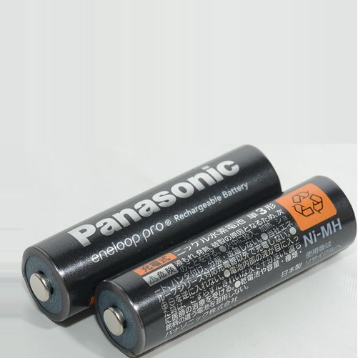 k89 Bộ 4 pin sạc AA Panasonic Eneloop PRO 2550mAh JAPAN (Đen) 1