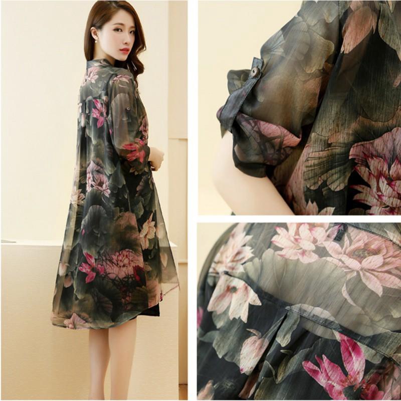 Đầm chiffon hai dây dáng suông thời trang dành cho nữ đầm hoa váy hoa nhí | BigBuy360 - bigbuy360.vn