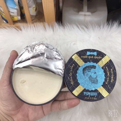 Sáp vuốt tóc MALE GOD GINGLE M 138gr tạo kiểu giữ nếp cho tóc. HÀNG CHÍNH HÃNG. AI Store